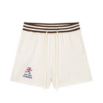 Striped Drawstring Shorts