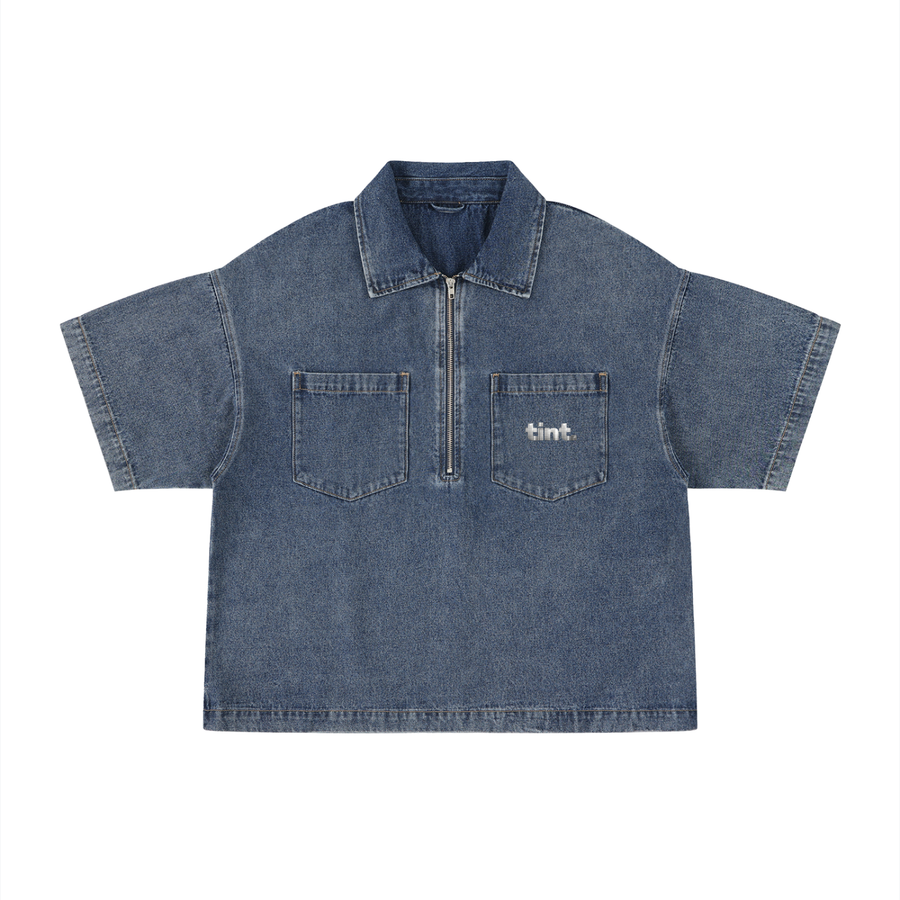 Unisex Vintage Denim Shirt