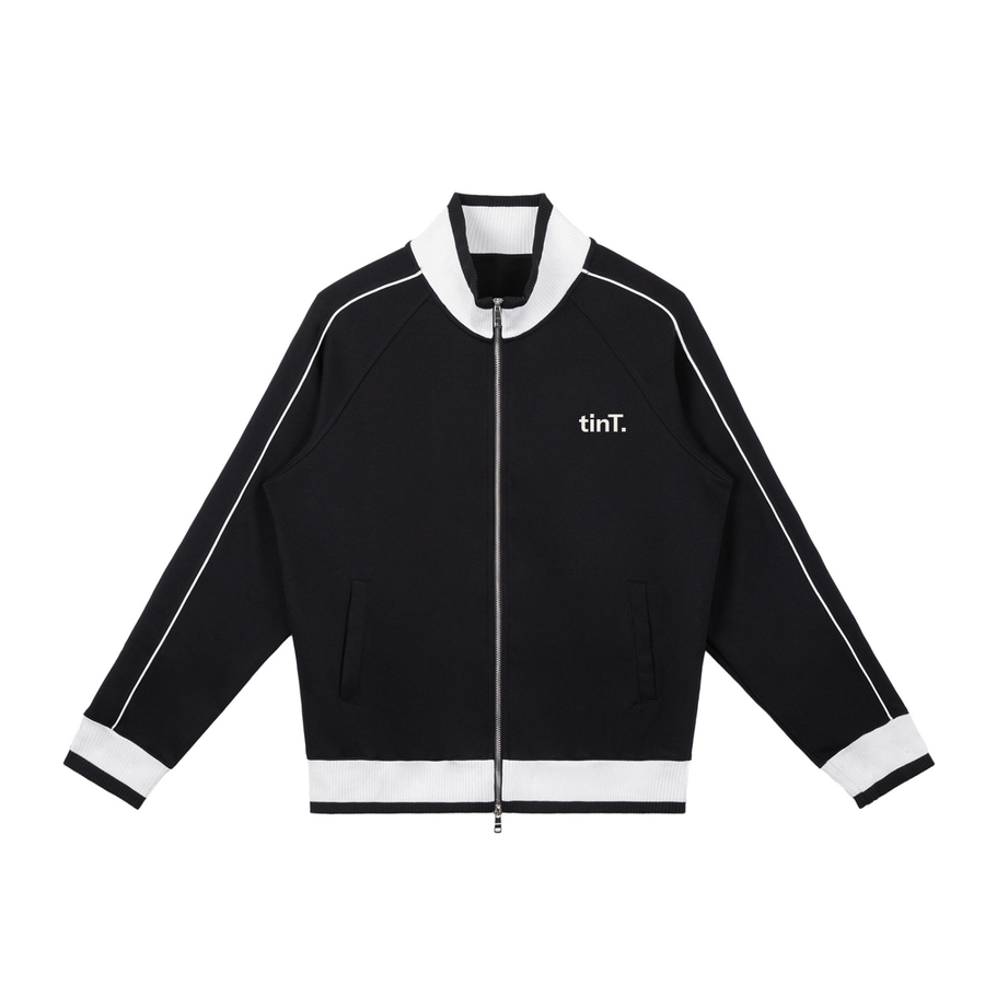 Raglan Sleeve Zip Track Jacket