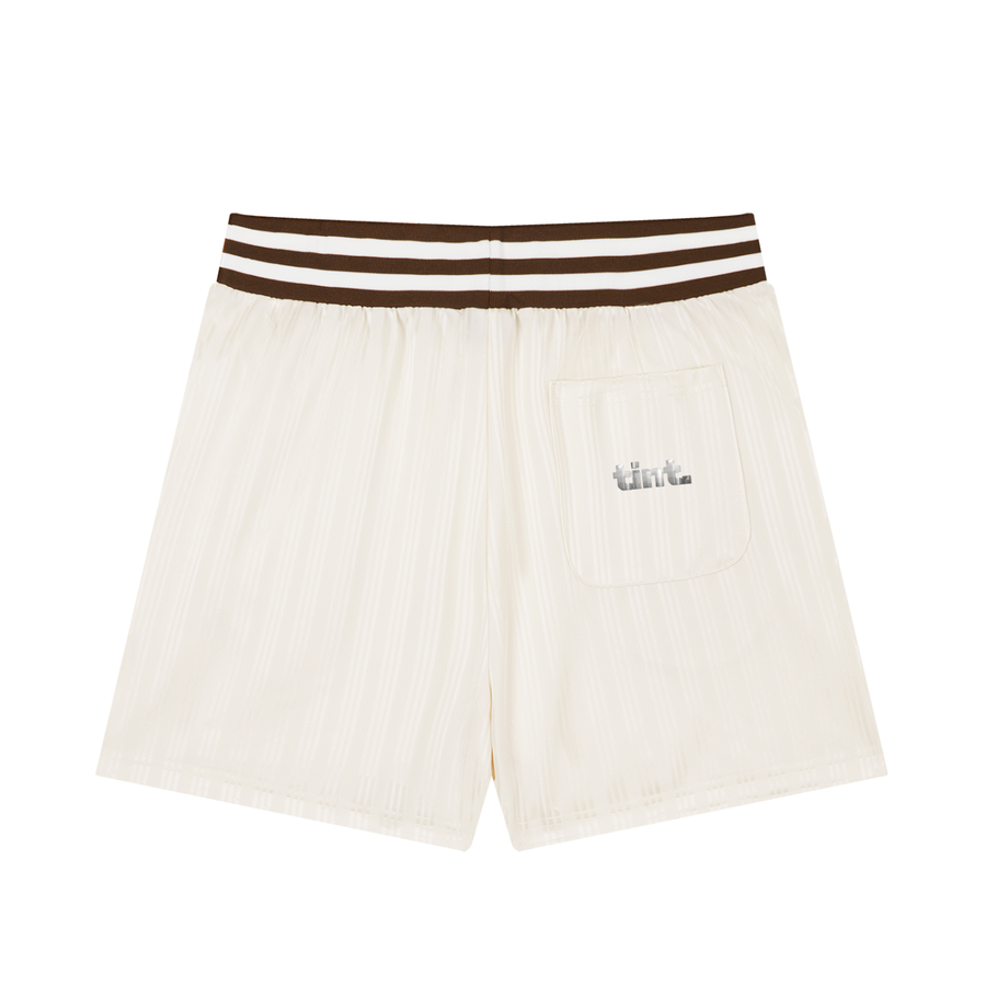Striped Drawstring Shorts