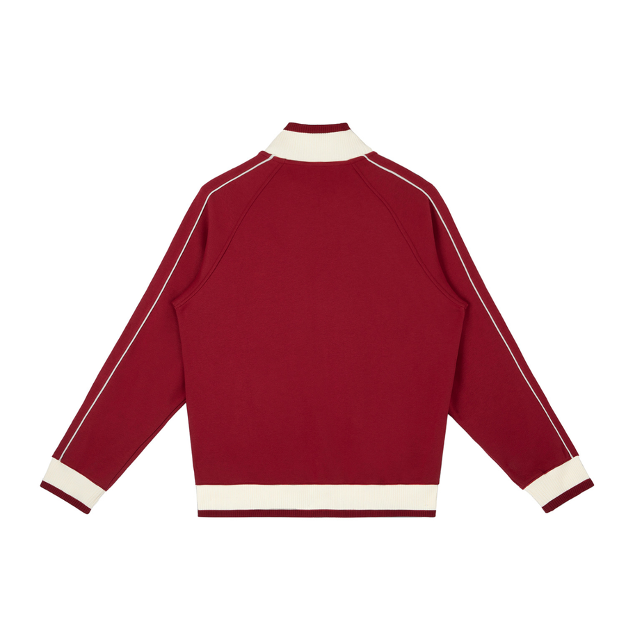 Raglan Sleeve Zip Track Jacket